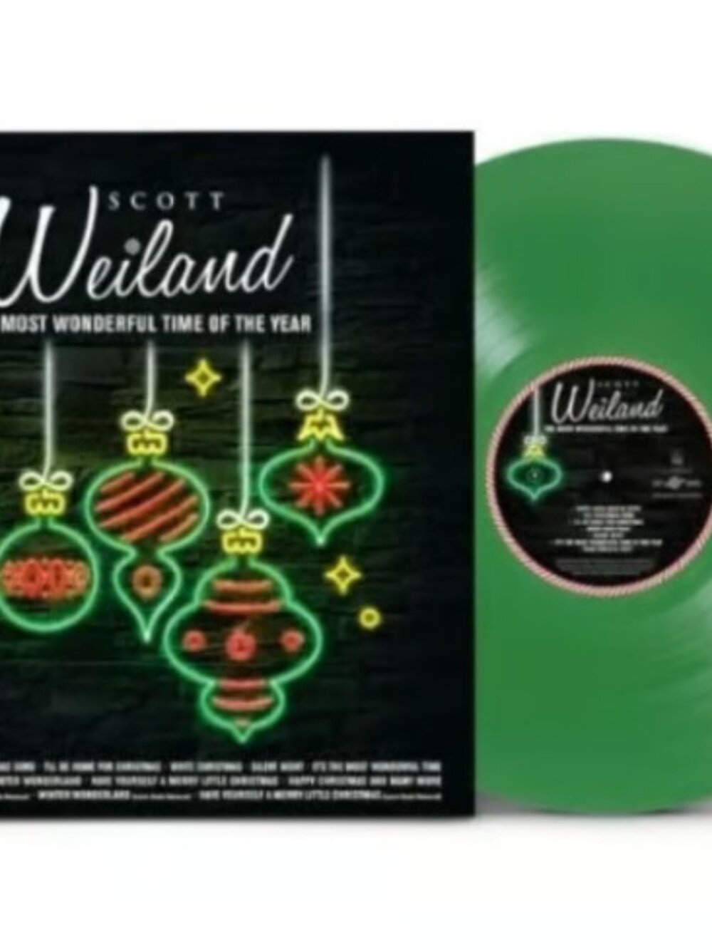 Scott Weiland The Most Wonderful Time Of The Year LP ~ Ltd Ed Color ~New/Sealed!